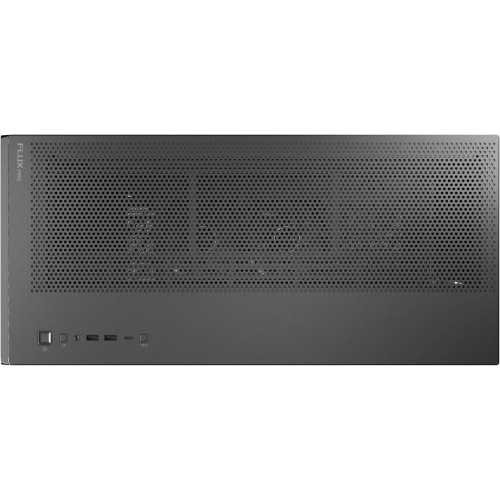 Flux Pro High-Airflow E-ATX PC Case with Unique Birch Wood Front Panel and Advanced Features | TekChoice Electronics