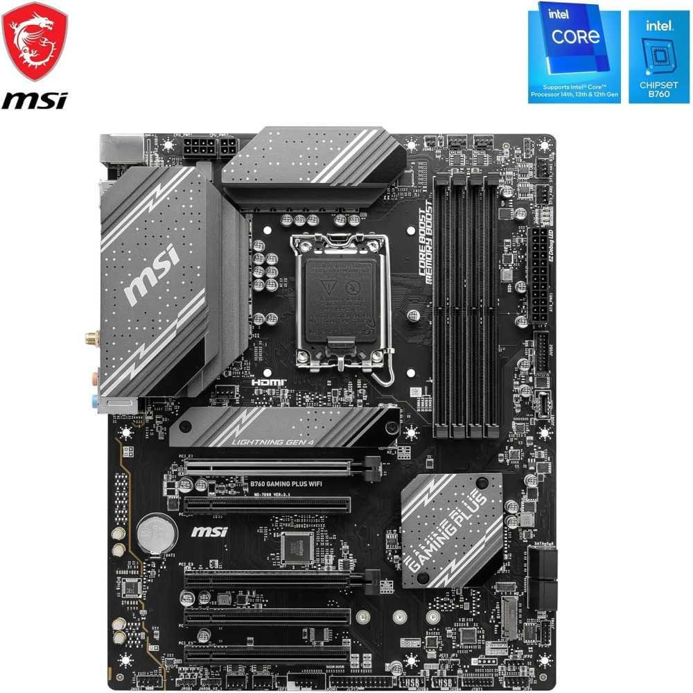 (LGA 1700) B760 Gaming Plus WiFi Motherboard | TekChoice Electronics