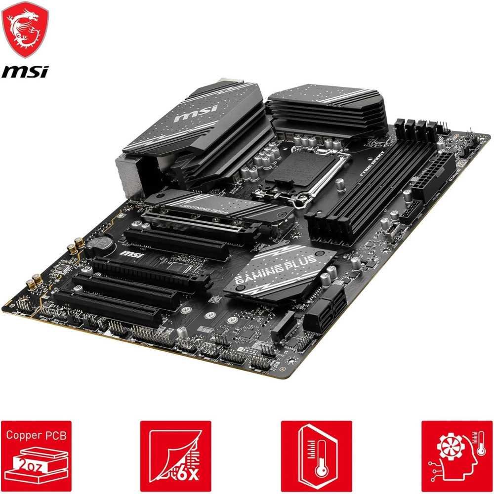 (LGA 1700) B760 Gaming Plus WiFi Motherboard | TekChoice Electronics