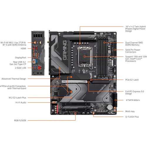 (LGA 1700) Z790 Gaming X AX Motherboard | TekChoice Electronics