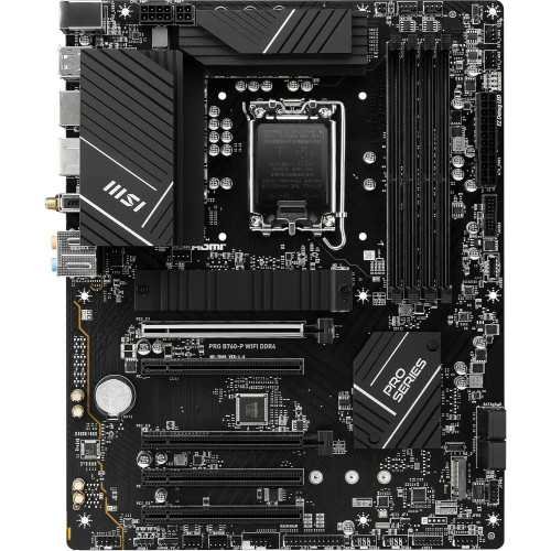(LGA 1700) MSI PRO B760-P WiFi ProSeries Motherboard for Next-Gen Intel Processors | TekChoice Electronics