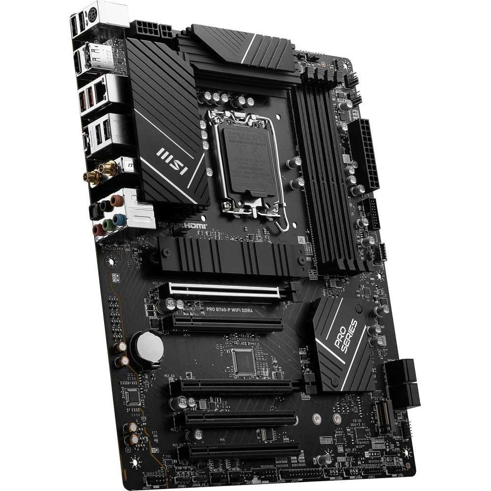 (LGA 1700) MSI PRO B760-P WiFi ProSeries Motherboard for Next-Gen Intel Processors | TekChoice Electronics