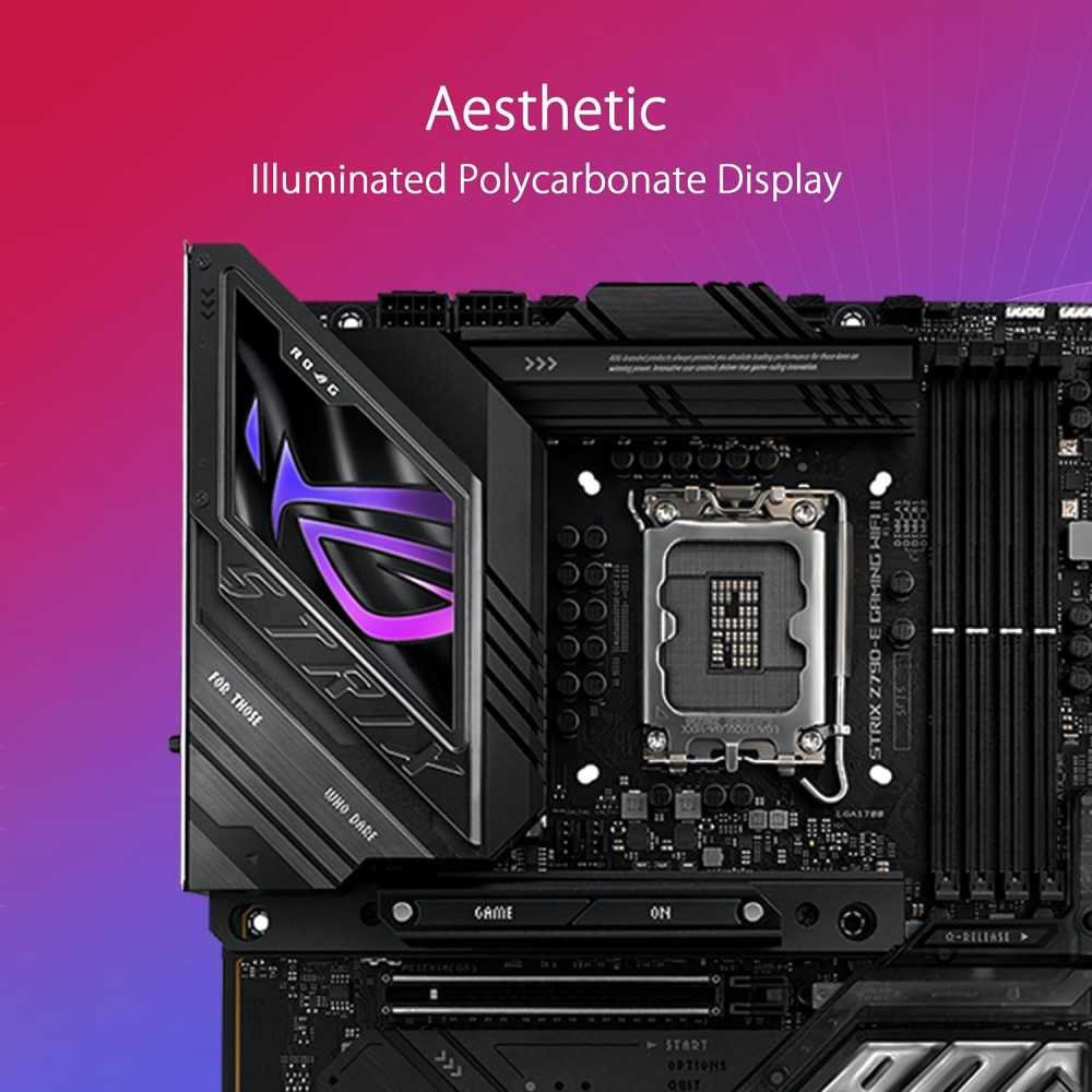 (LGA 1700) ASUS ROG Strix Z790-E Gaming WiFi II Motherboard | TekChoice Electronics