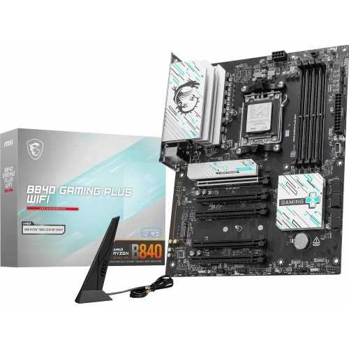 (AM5) MSI B840 Gaming Plus Motherboard for AMD Ryzen 9000/8000/7000 Processors, DDR5 Memory Boost, and Lightning-Fast | TekChoice Electronics
