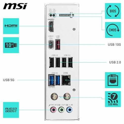 (AM5) MSI B840 Gaming Plus Motherboard for AMD Ryzen 9000/8000/7000 Processors, DDR5 Memory Boost, and Lightning-Fast | TekChoice Electronics