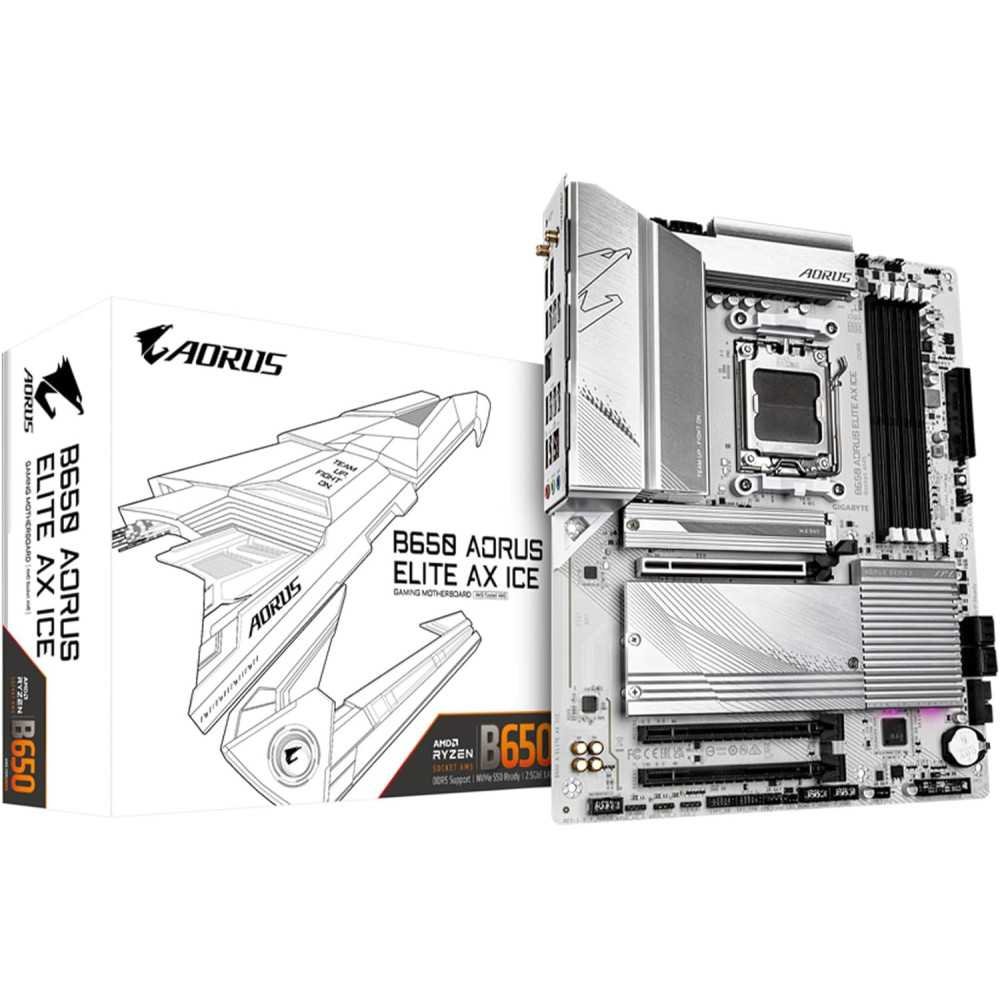 (AM5) GIGABYTE B650 AORUS Elite AX A Snow-White Marvel of Speed, Connectivity, and Durability | TekChoice Electronics (AM5) GIGABYTE B650 AORUS Elite AX A Snow-White Marvel of Speed, Connectivity, and Durability | TekChoice Electronics