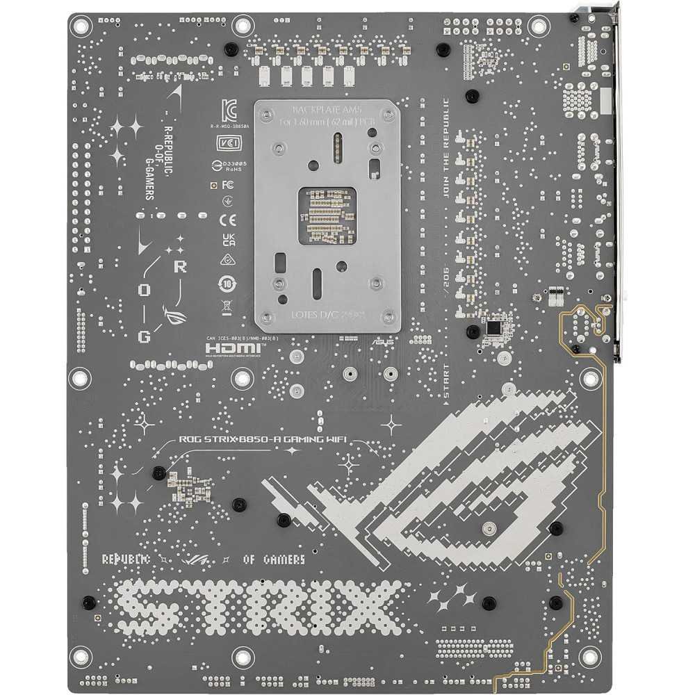 (AM5) ASUS ROG Strix B850-A Gaming WiFi Motherboard | TekChoice Electronics
