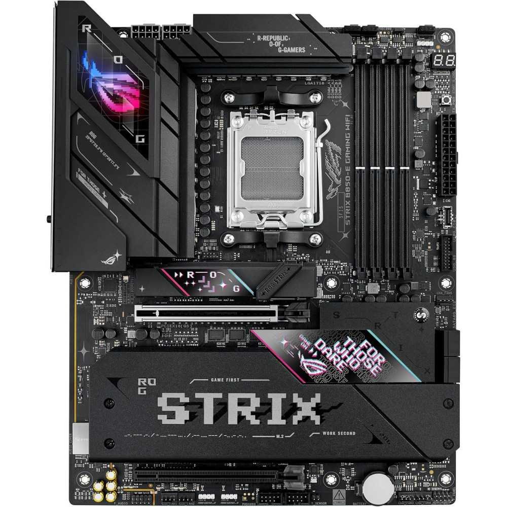 (AM5) ASUS ROG Strix B850-E Gaming WiFi Motherboard with DDR5, 5G LAN, and AI Enhancements | TekChoice Electronics