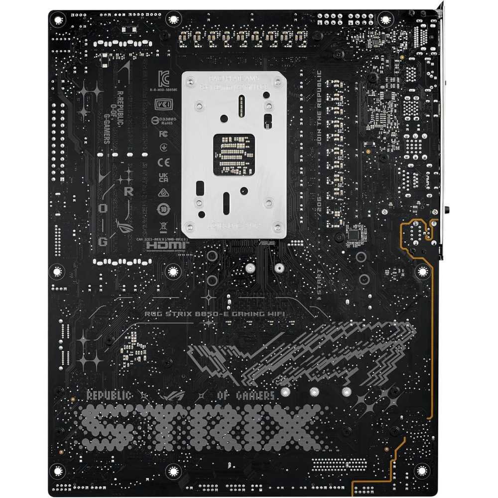 (AM5) ASUS ROG Strix B850-E Gaming WiFi Motherboard with DDR5, 5G LAN, and AI Enhancements | TekChoice Electronics
