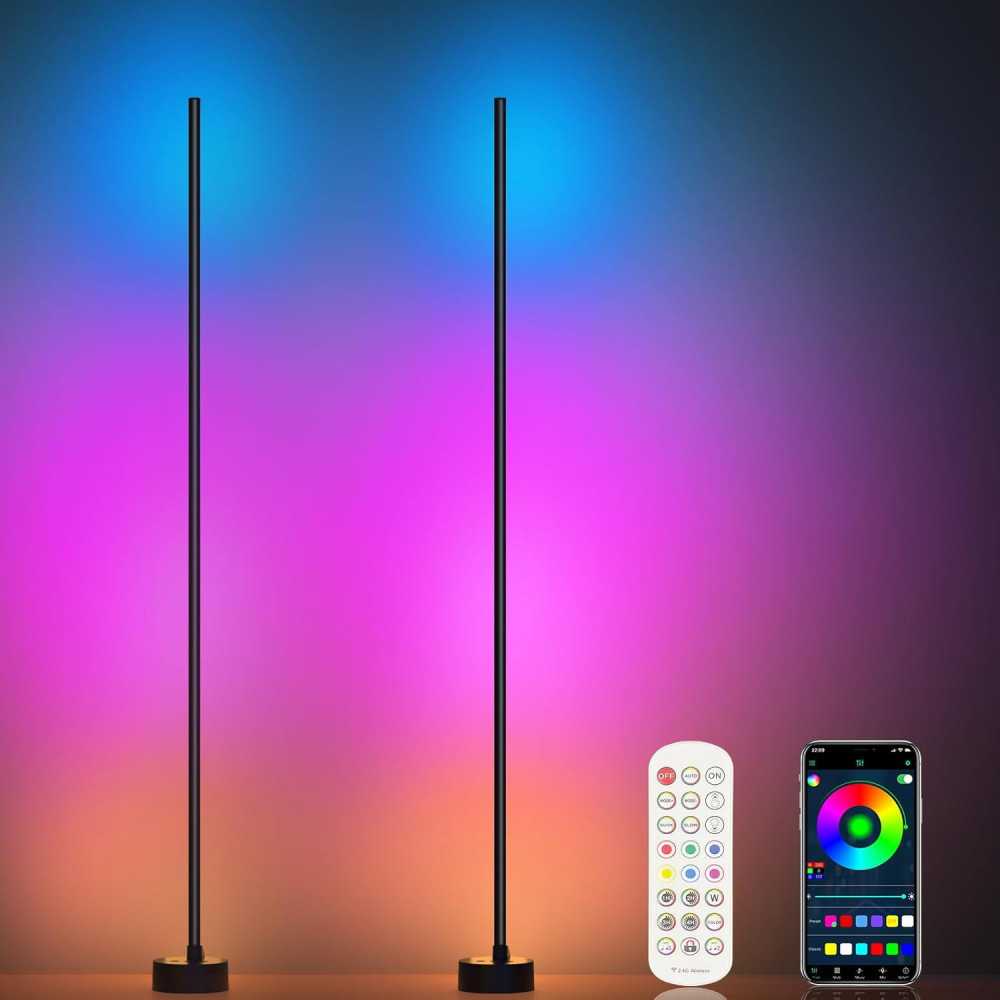 Smart RGB LED Corner Lamp for Modern Living | TekChoice Electronics Smart RGB LED Corner Lamp for Modern Living | TekChoice Electronics