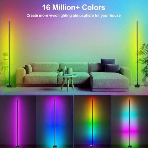 Smart RGB LED Corner Lamp for Modern Living | TekChoice Electronics
