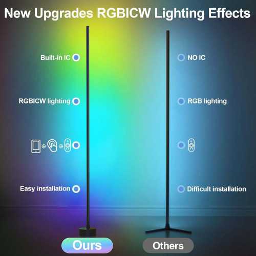 Smart RGB LED Corner Lamp for Modern Living | TekChoice Electronics