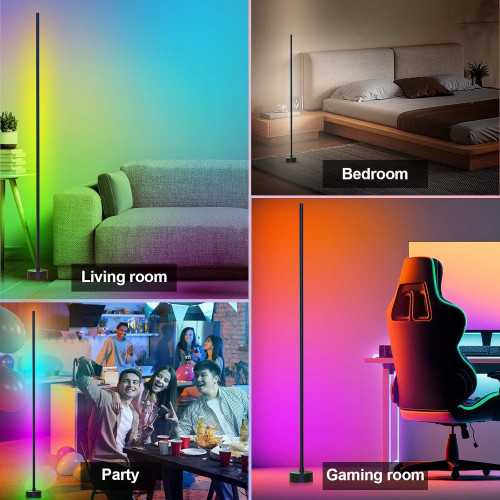 Smart RGB LED Corner Lamp for Modern Living | TekChoice Electronics