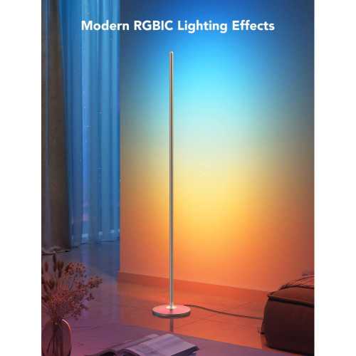 Smart RGBIC Floor Lamp with Alexa Integration | TekChoice Electronics