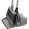 Floor Cleaning Broom w/ Adjustable Handle, Dustpan Combo - Broom and Dustpan Set