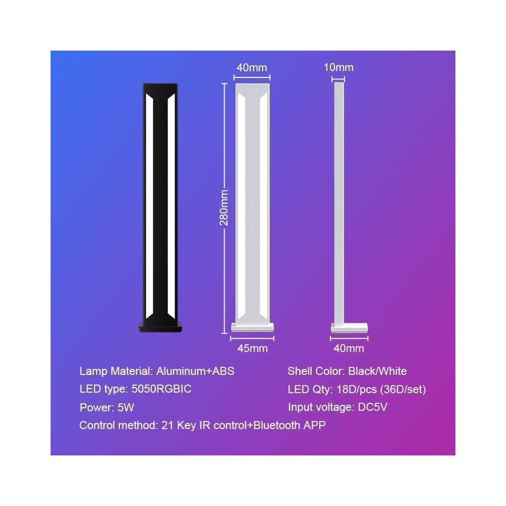 Smart LED Light Bars for Mood Lighting and Gaming Experience | TekChoice Electronics