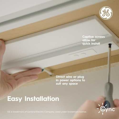 GE Cync Reveal HD+ Smart Undercabinet Light Fixture | TekChoice Electronics