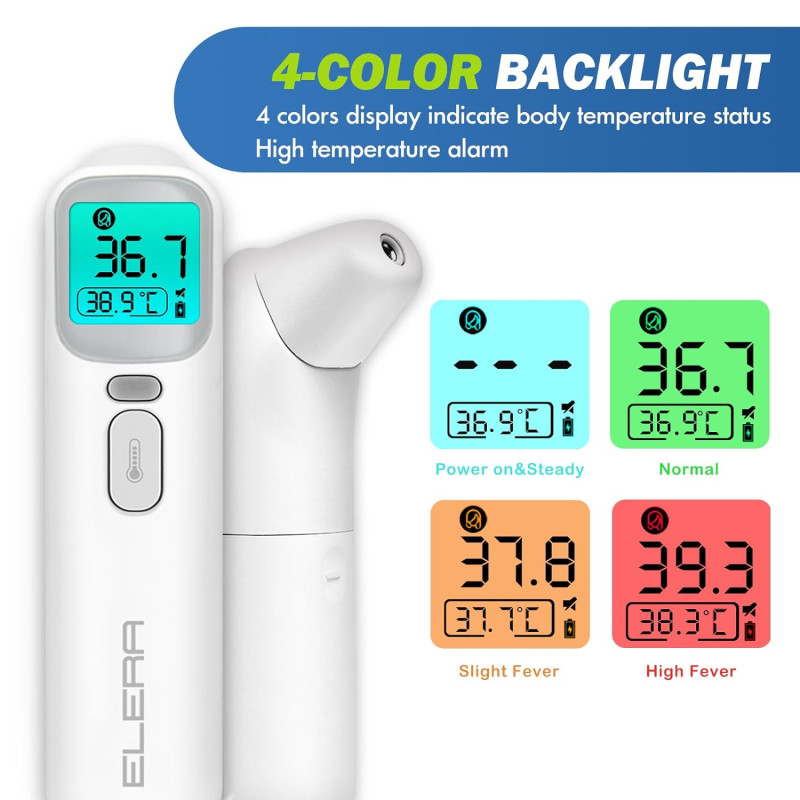 ELERA Ear and Forehead Infrared Thermometer