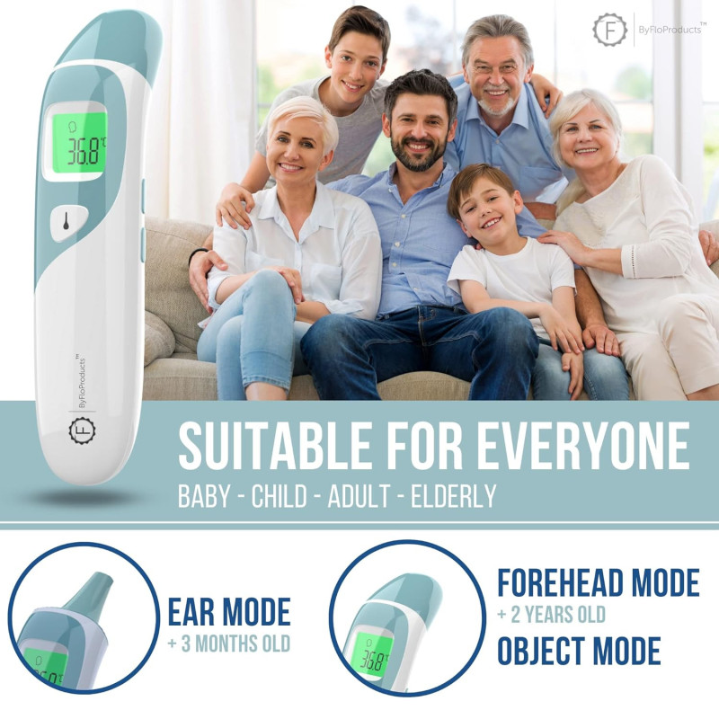 ByFloProducts, Ear and Forehead Thermometer