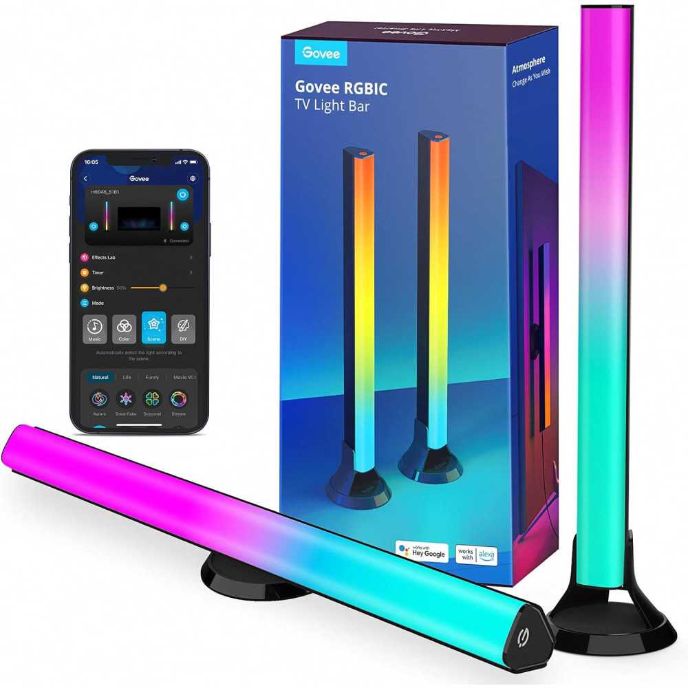 Govee RGBIC 15 inch WiFi Smart Light Bars | TekChoice Electronics