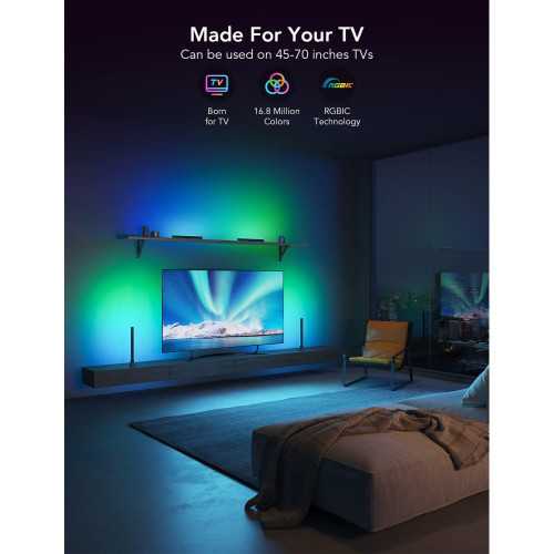 Govee RGBIC 15 inch WiFi Smart Light Bars | TekChoice Electronics