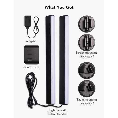 Govee RGBIC 15 inch WiFi Smart Light Bars | TekChoice Electronics