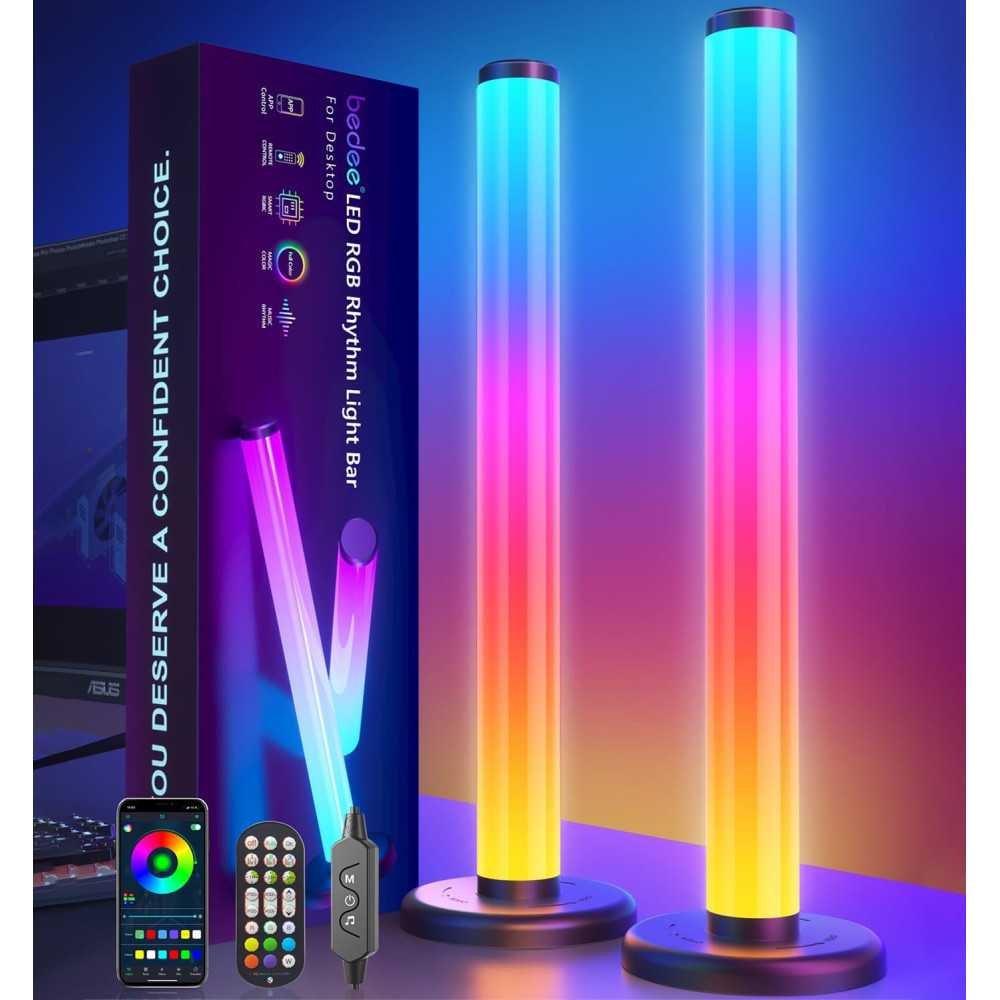 360° LED Light Bar with Color Change, Music Sync, and Bluetooth Control | TekChoice Electronics 360° LED Light Bar with Color Change, Music Sync, and Bluetooth Control | TekChoice Electronics