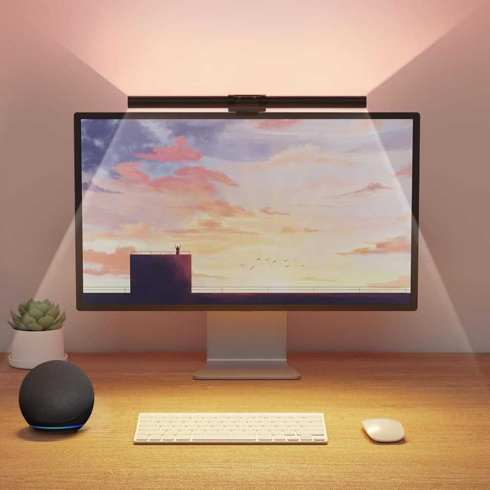 Smart RGB Monitor Light Bar with Adjustable Color Temperature and Eye Protection | TekChoice Electronics