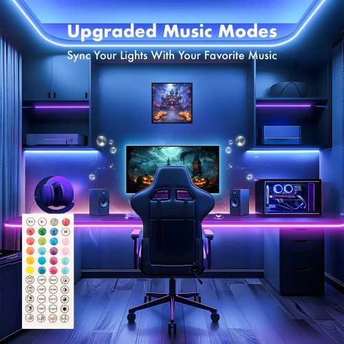 Smart RGB Neon Rope Lights for Endless Colorful Creations in Bedroom, Living Room, Gaming Area, and Party Decor | TekChoice Electronics