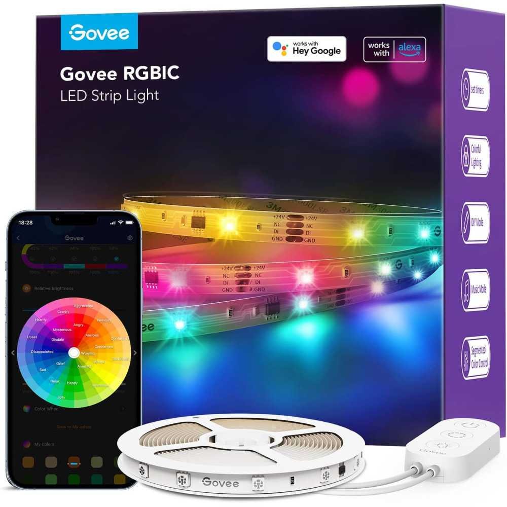 Smart RGB Neon Rope Lights for Endless Colorful Creations in Bedroom, Living Room, Gaming Area, and Party Decor | TekChoice Electronics