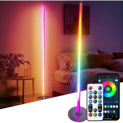 Smart LED Floor Lamp with Music Sync and 16 Million Colors | TekChoice Electronics