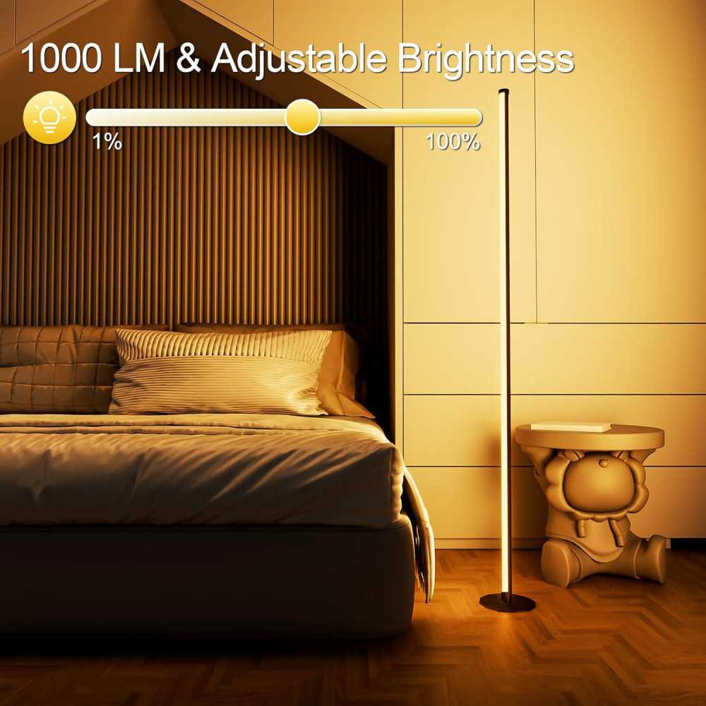 Smart Dual Light Control Corner Floor Lamps | TekChoice Electronics