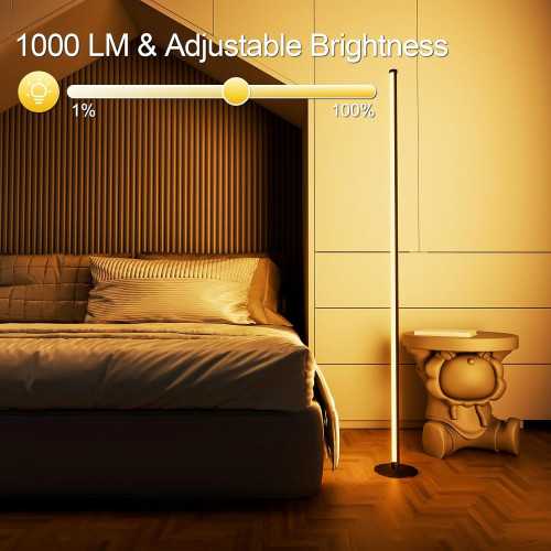 Smart Dual Light Control Corner Floor Lamps | TekChoice Electronics