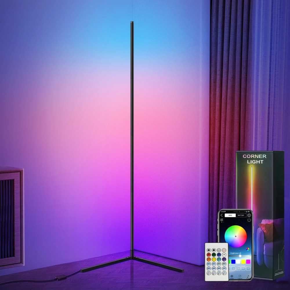 Smart RGB Corner Floor Lamp for Lighting Control and Customization | TekChoice Electronics