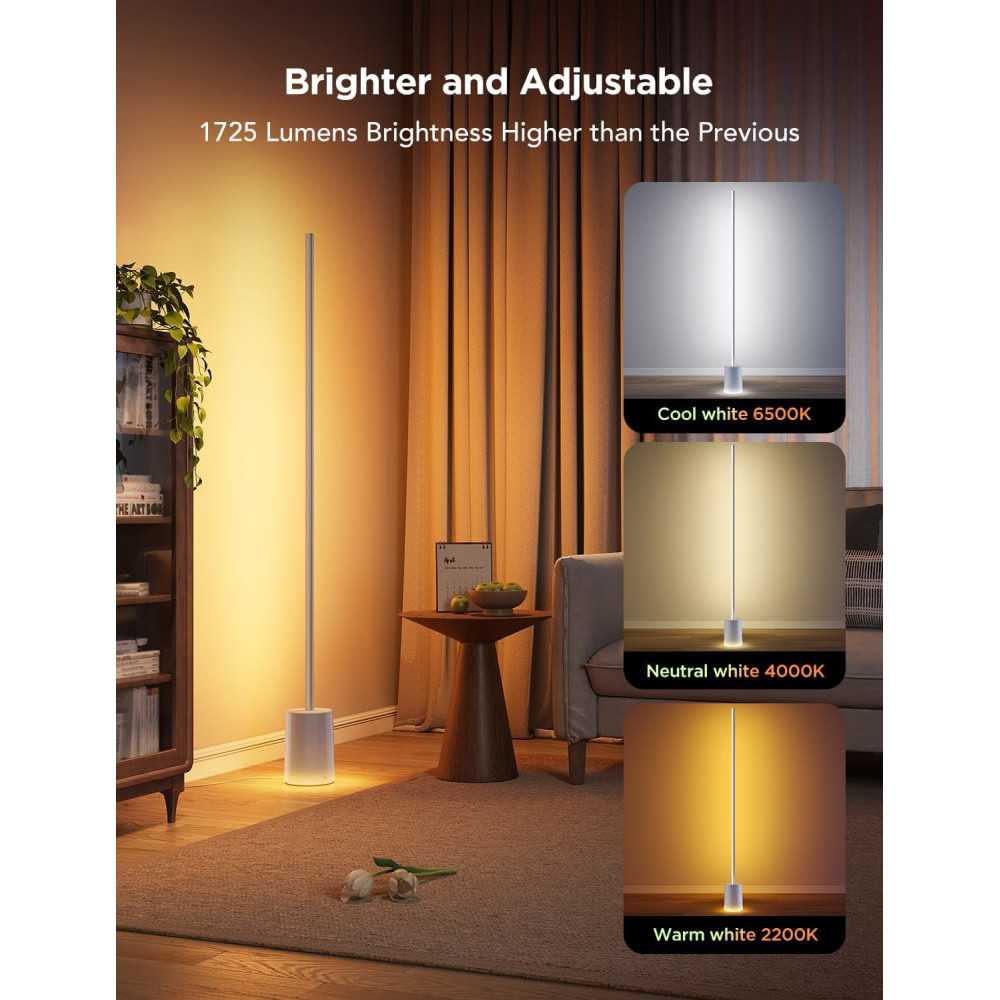Smart RGBIC Floor Lamp with Music Sync and Scene Modes | TekChoice Electronics