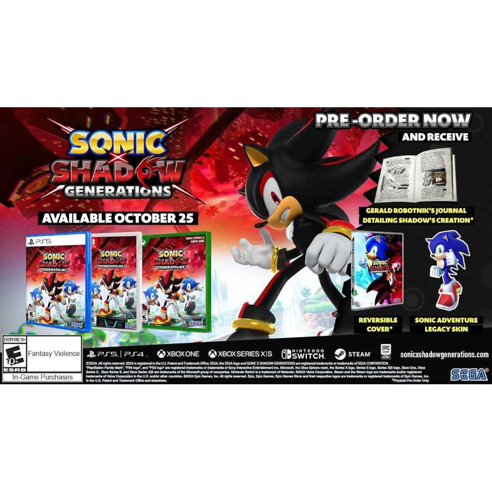 Sonic X Shadow Generations (Xbox Series X|S) | TekChoice Electronics