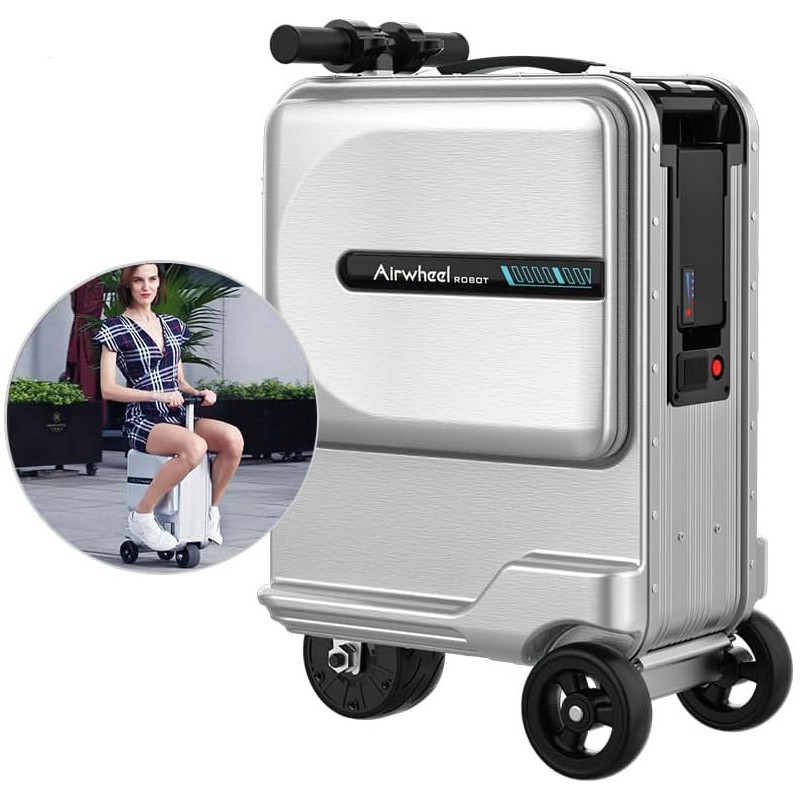 Airwheel SE3miniT Riding On Suitcases Luggage Scooter