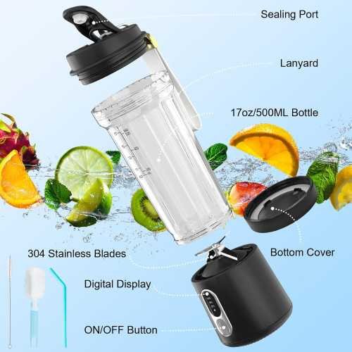 300W Personal Portable Blender for Perfect Smoothies Anywhere | TekChoice Electronics