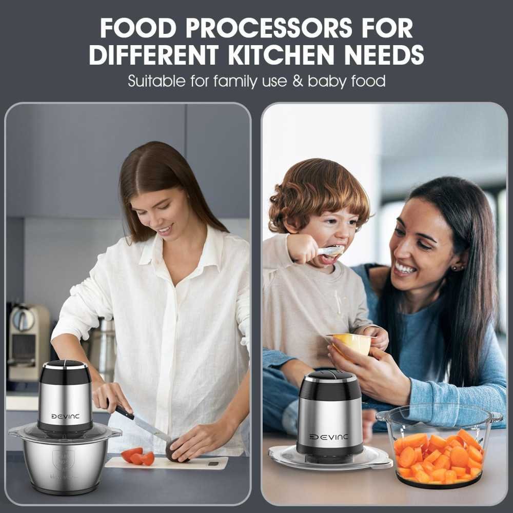 Electric Food Processor and Mini Meat Grinder | TekChoice Electronics