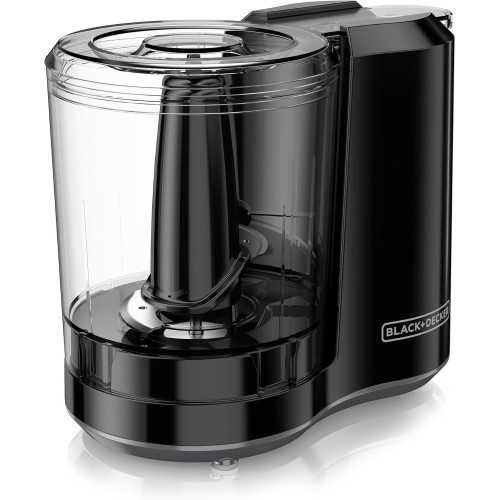 BLACK+DECKER 3-Cup Electric Food Chopper HC300B for Quick and Easy Cooking | TekChoice Electronics