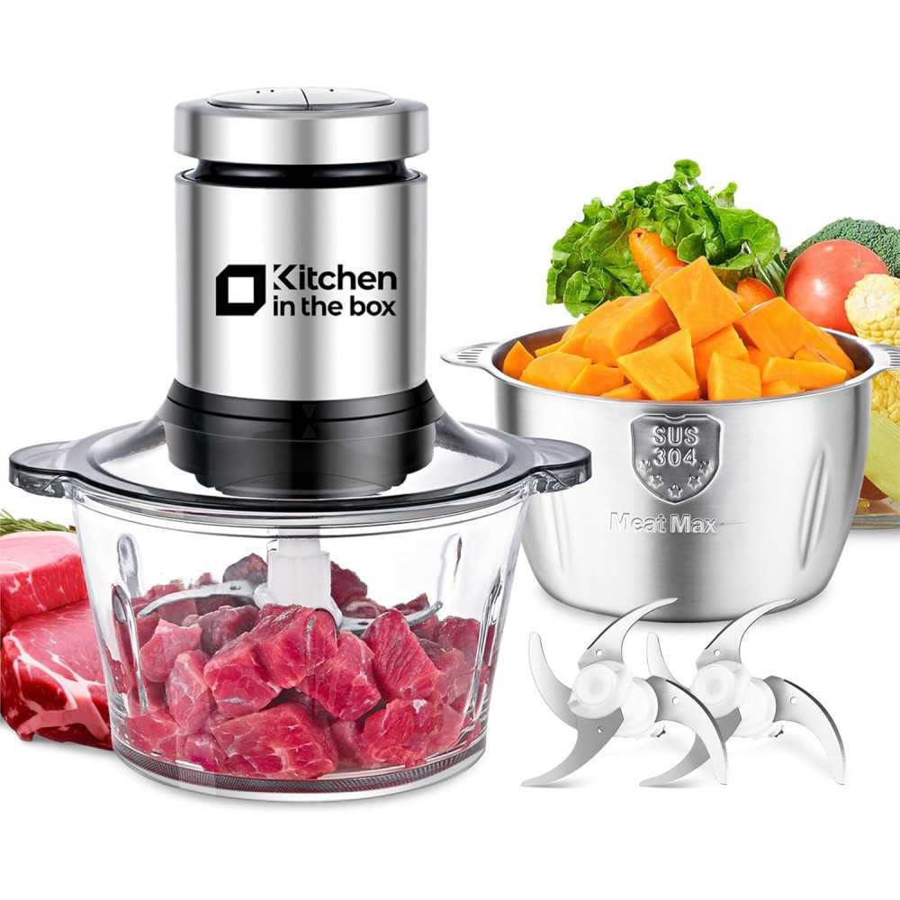 All-in-One Food Processor and Meat Grinder for Effortless Meal Prep | TekChoice Electronics