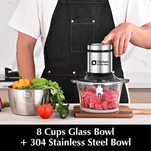 All-in-One Food Processor and Meat Grinder for Effortless Meal Prep | TekChoice Electronics