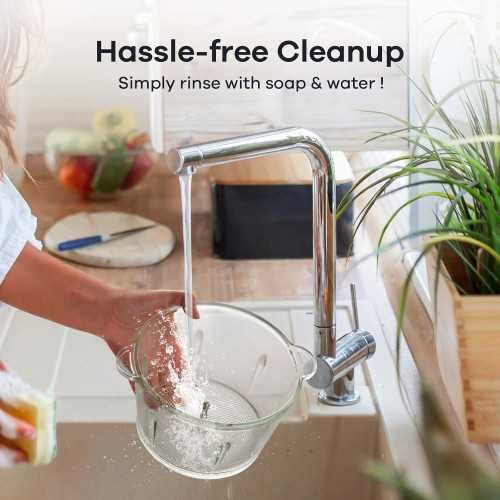 Electric Food Processor with Powerful 450W Motor and Bi-Level Blades for Fresh and Quick Chopping | TekChoice Electronics