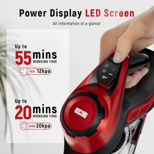 Cordless Vacuum Cleaner for Pet Hair, Carpet, and Hardwood Floors | TekChoice Electronics