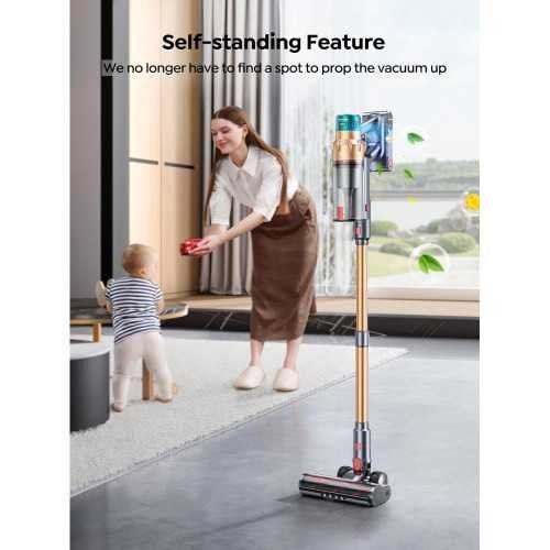 550W Cordless Vacuum Cleaner with 45KPA Power and 60 Mins Runtime | TekChoice Electronics