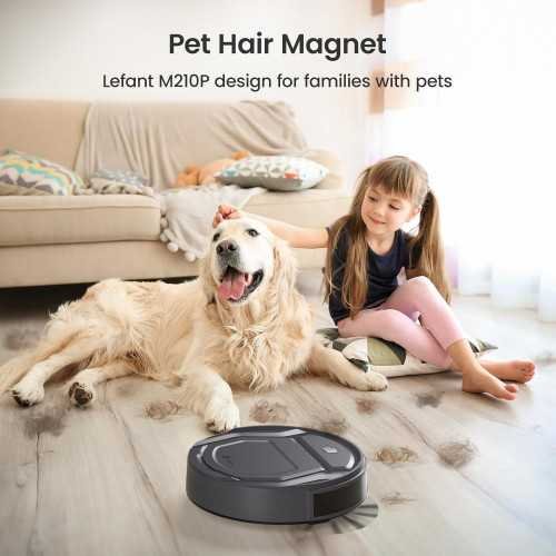 Robot Vacuum Ultra-Thin Design, Powerful Suction, and Smart Technology for Pet Hair and Hard Floors | TekChoice Electronics