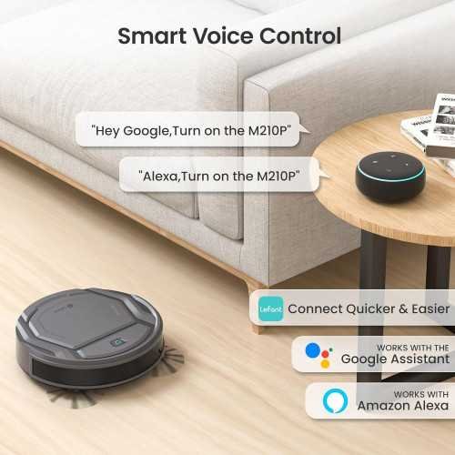Robot Vacuum Ultra-Thin Design, Powerful Suction, and Smart Technology for Pet Hair and Hard Floors | TekChoice Electronics
