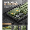 Samsung Galaxy S23 Ultra Mech Case - Military-Grade Protection with Slide Camera Cover and Kickstand