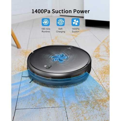 Smart 2-in-1 Robot Vacuum and Mop with Wi-Fi Control and Powerful Suction for Effortless Floor Maintenance | TekChoice Electronics