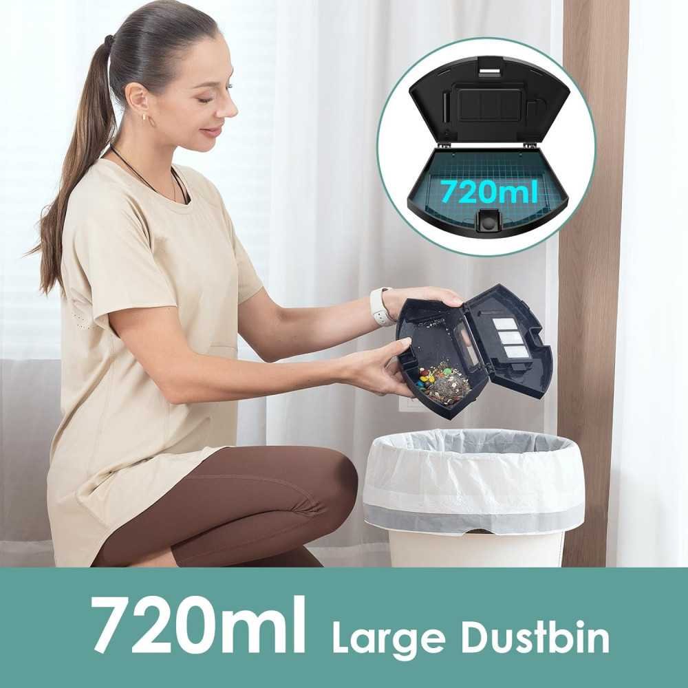 W6+ Robot Vacuum Cleaner Unleashing 2800Pa Suction Power for Pet-Friendly Homes | TekChoice Electronics